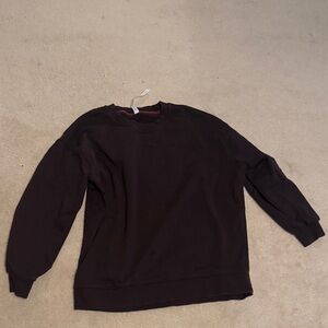 lululemon athletica espresso perfectly oversized crew